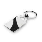 EVOLV Athletics Silver Keychain