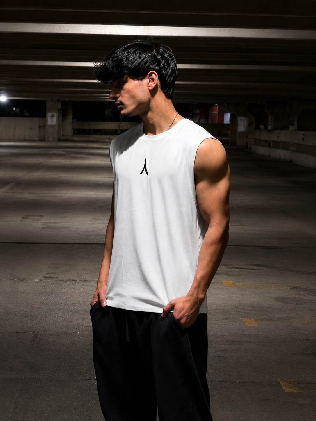 Ascension Cut-Off Tee (Dark Font)