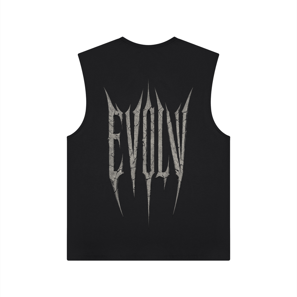 Acension Cut-Off Tee (Black)