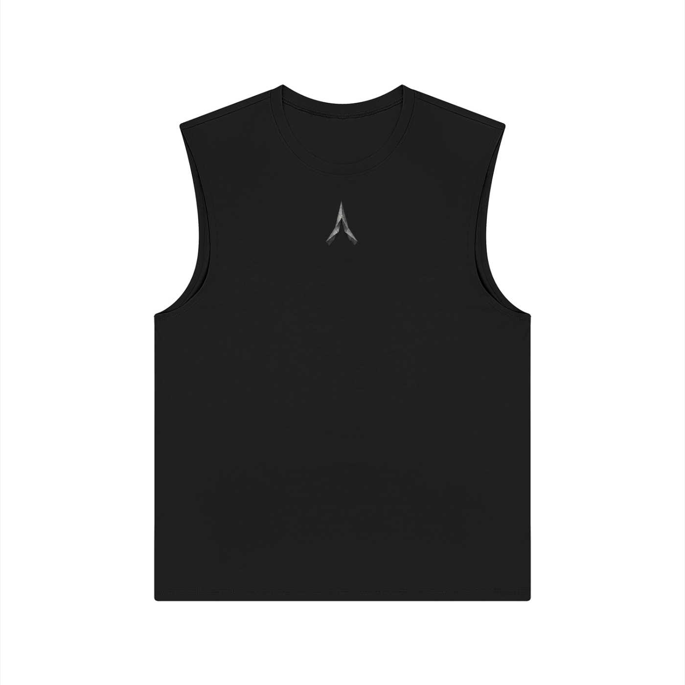 Acension Cut-Off Tee (Black)