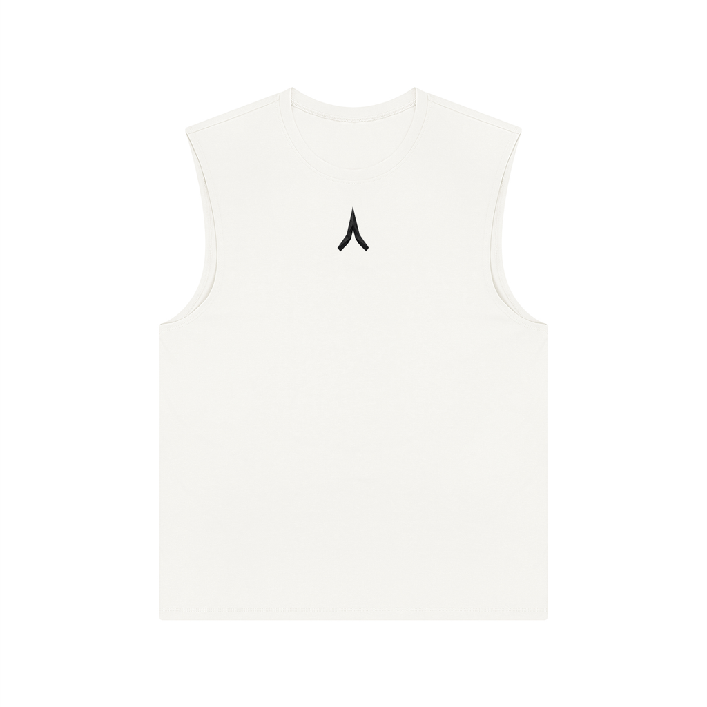 Acension Cut-Off Tee (White)