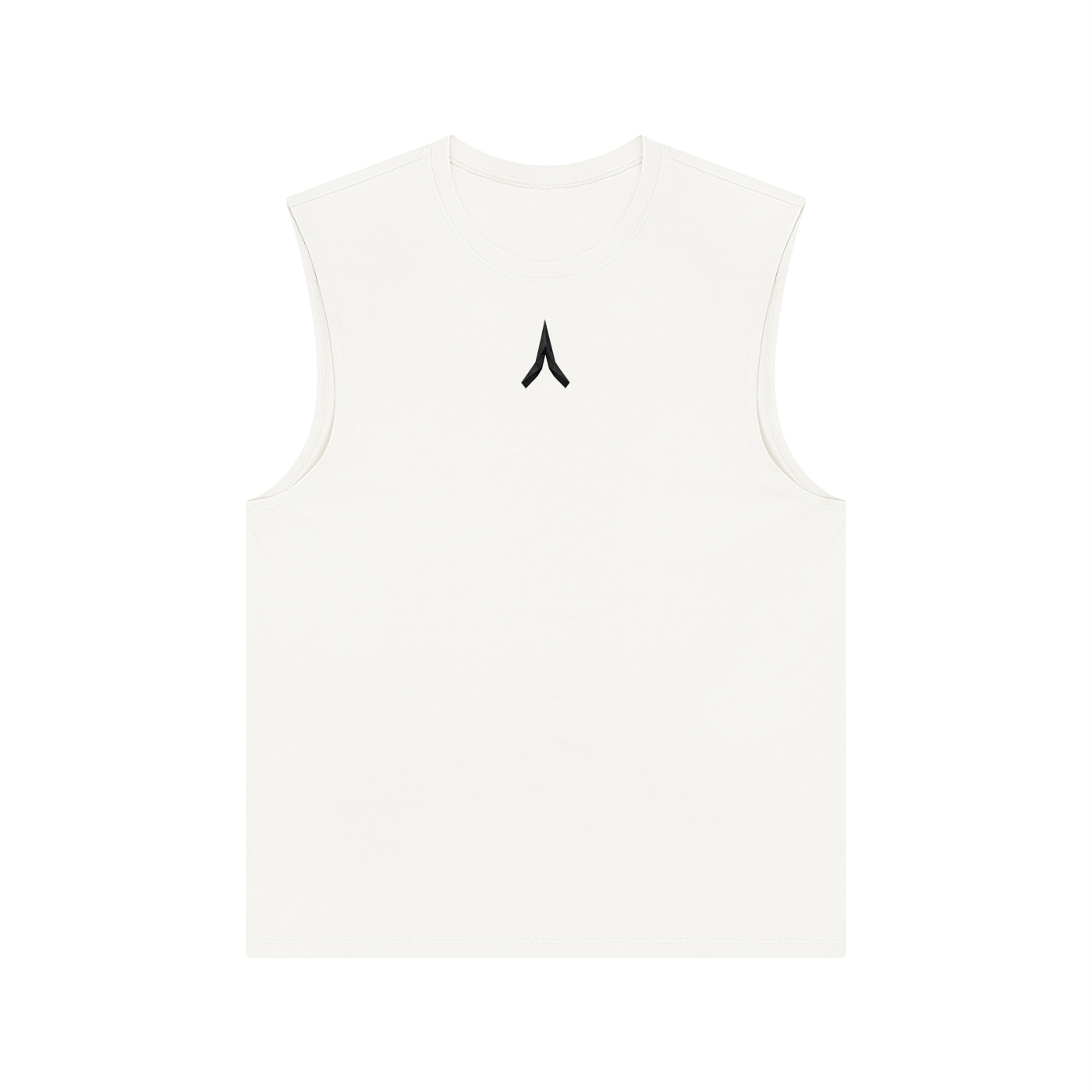 Acension Cut-Off Tee (White)