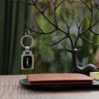 EVOLV Athletics Silver Keychain