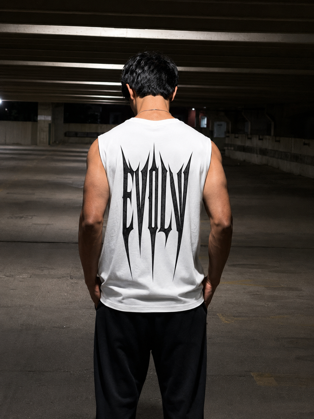 Ascension Cut-Off Tee (Dark Font)