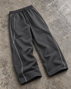 Reflection Striped Straight-Leg Sweatpants