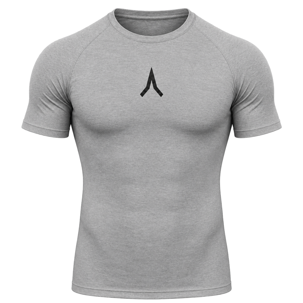 Ascension Compression Tee (Light Gray)