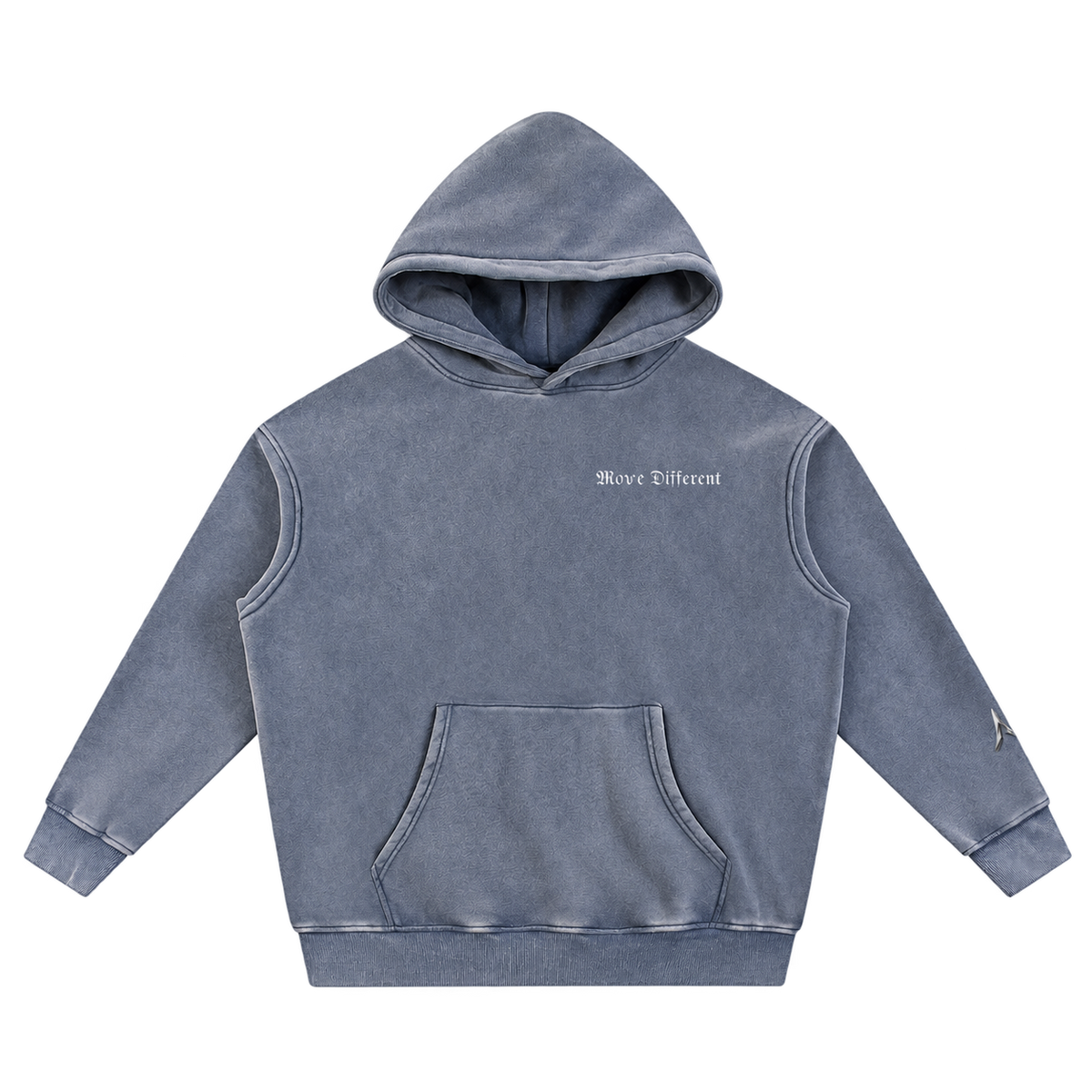 "Move Different" Snow Wash Hoodie
