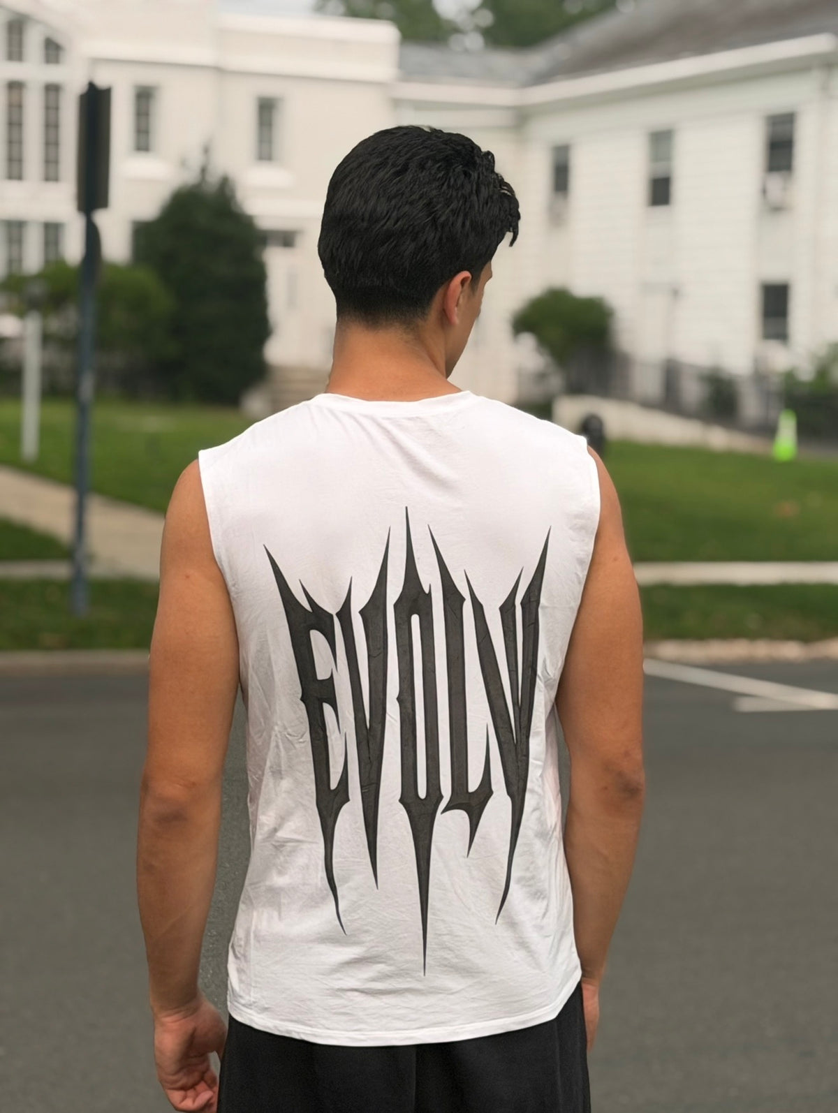 Ascension Cut-Off Tee (Dark Font)