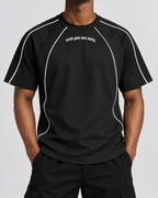 "Write Your Own Story" Oversized Shirt (Black)